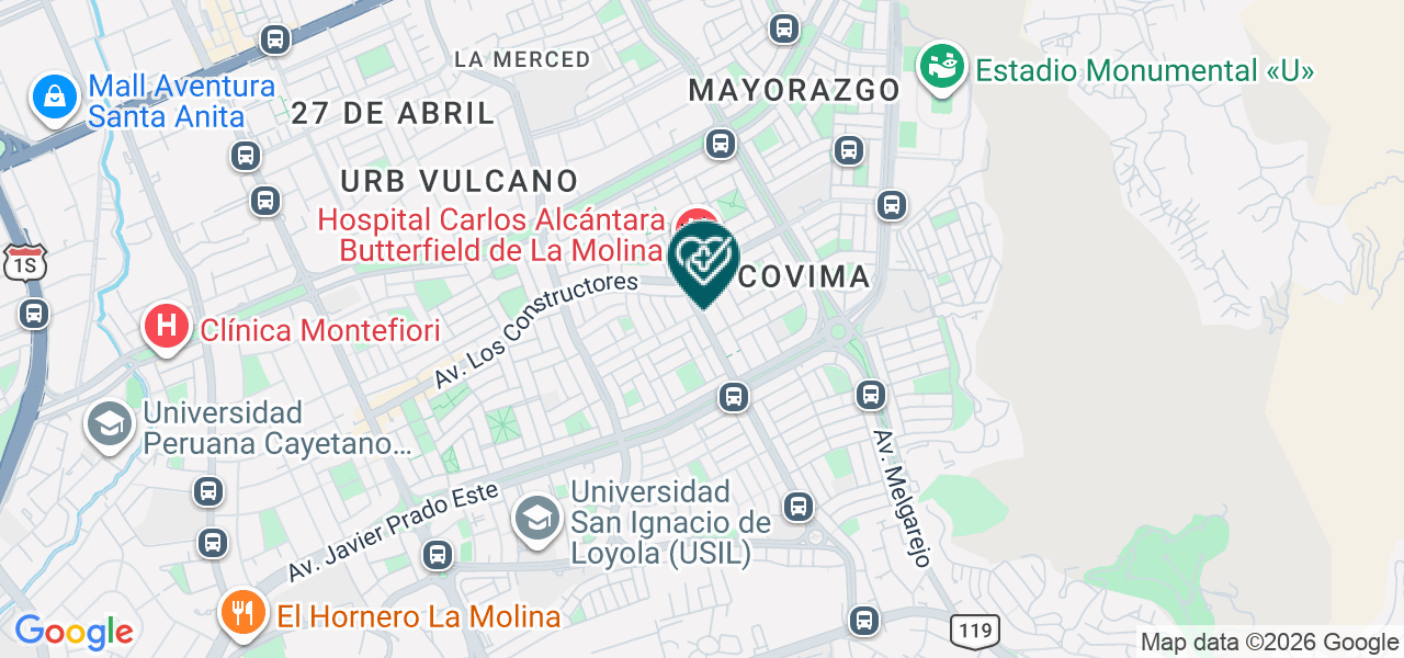 Mapa de Vicma Consultorios Medicos
