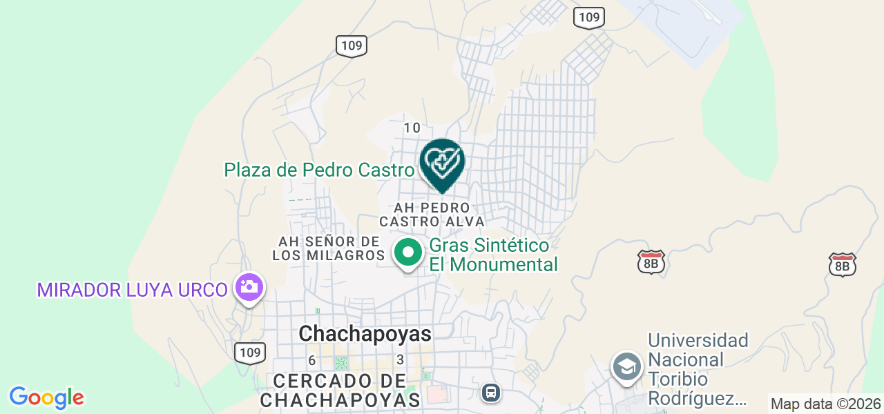 Mapa de Odontovalle