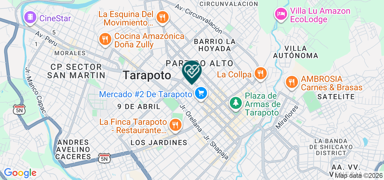 Mapa de Cobba Dental