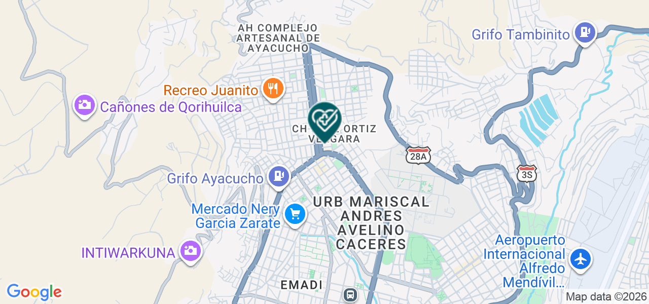 Mapa de Dental Enace