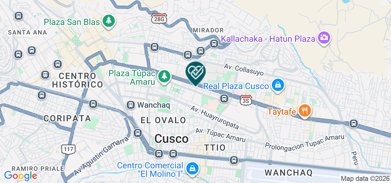 Mapa de Resocusco S.A.C.