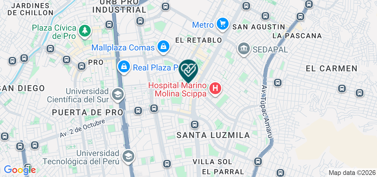 Mapa de Nordent