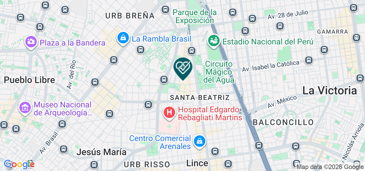 Mapa de Medimove