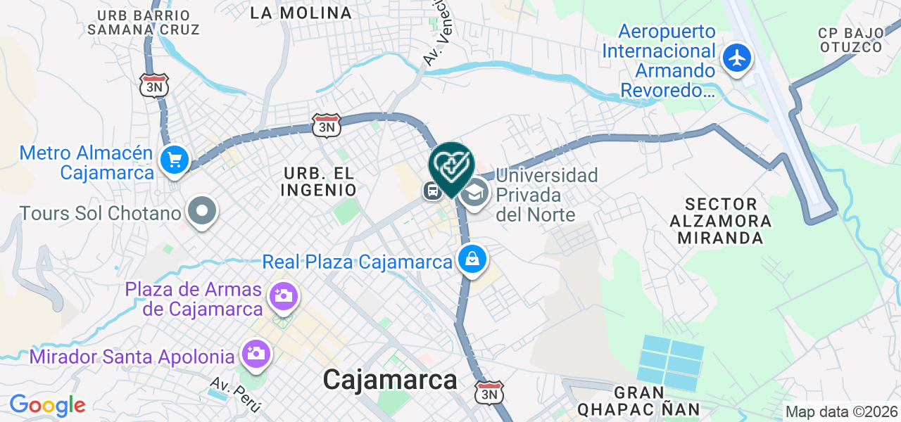 Mapa de Esmedical