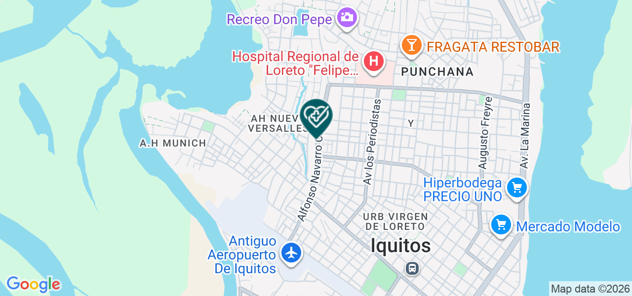 Mapa de Centro de Ayuda al Diagnostico "medilab