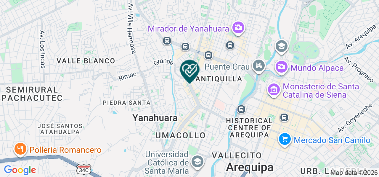 Mapa de Perudent
