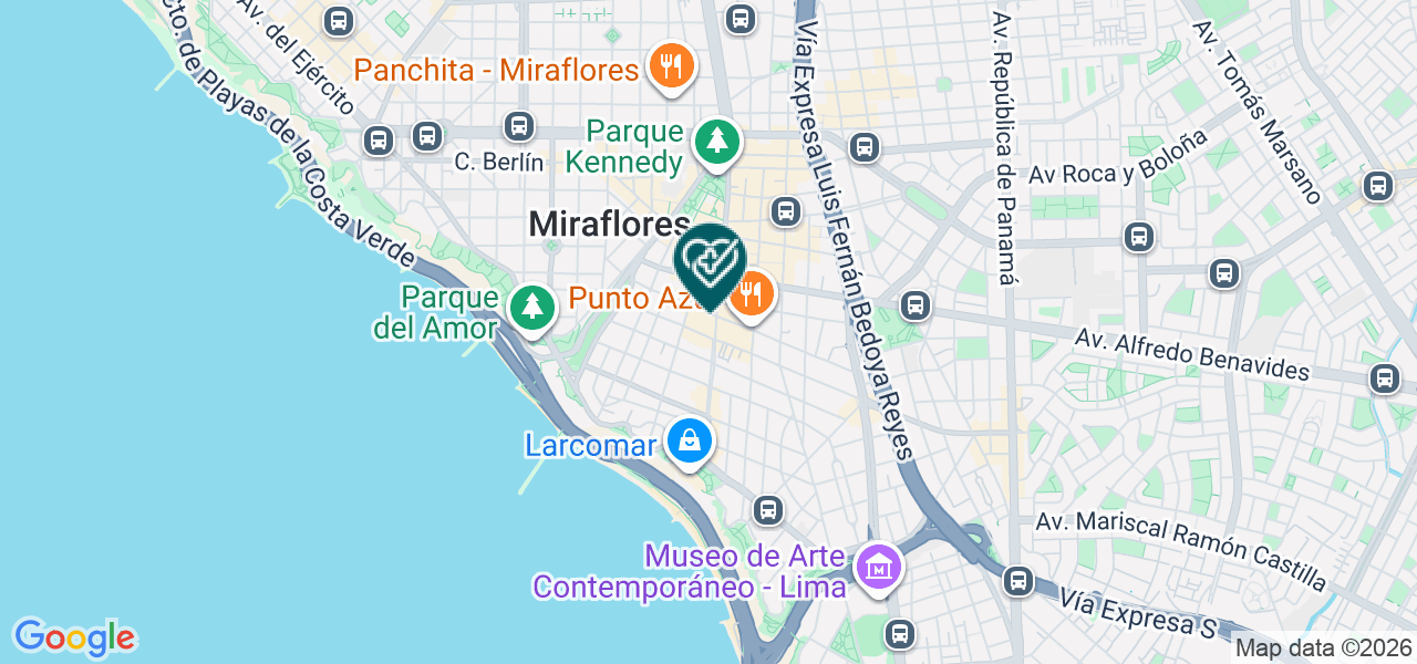 Mapa de Eu Center