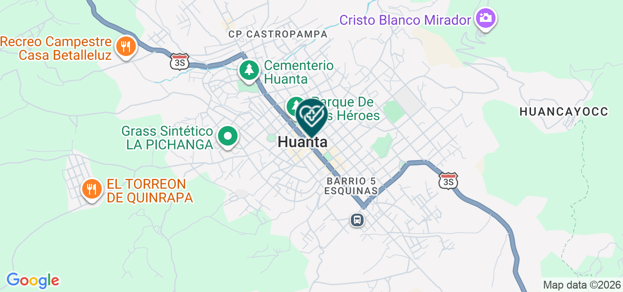Mapa de Consultorio Dental Odontofresh