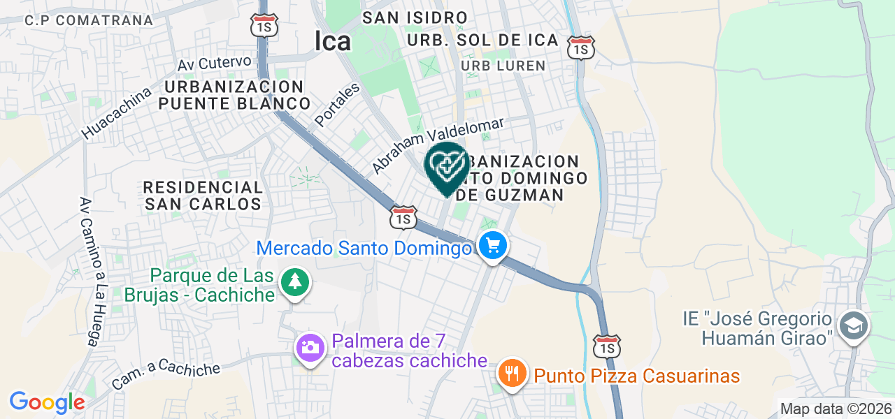 Mapa de Centro Medico Cubamed