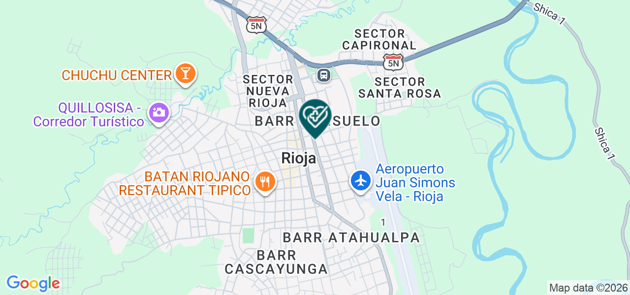 Mapa de Laboratorio Clinico Acosta