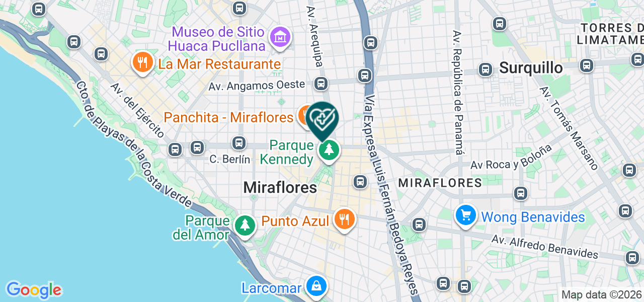 Mapa de Sakura Dental