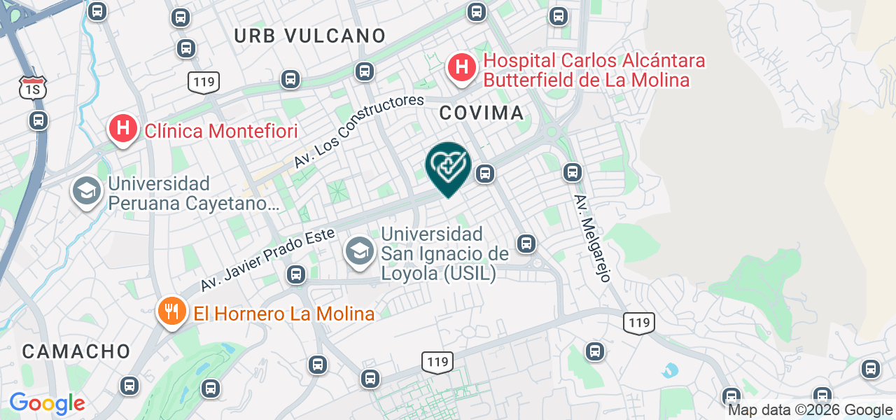 Mapa de Consultorio Odontologico Tinkerdent