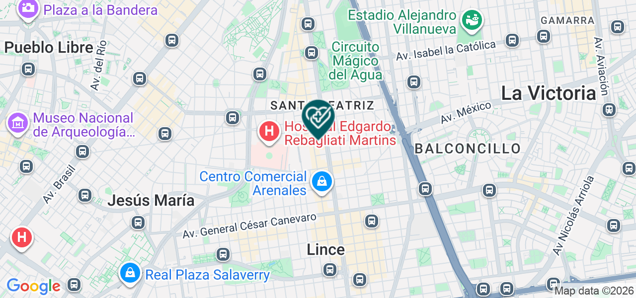 Mapa de Rehto Salud
