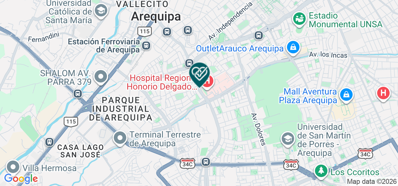 Mapa de Odontofresh Fresh Consultorio Odontologico