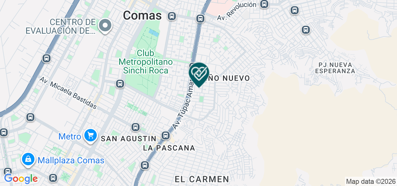 Mapa de Centro Médico Adesa