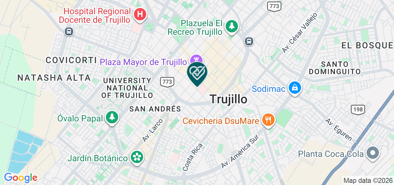 Mapa de Diaglab EIRL