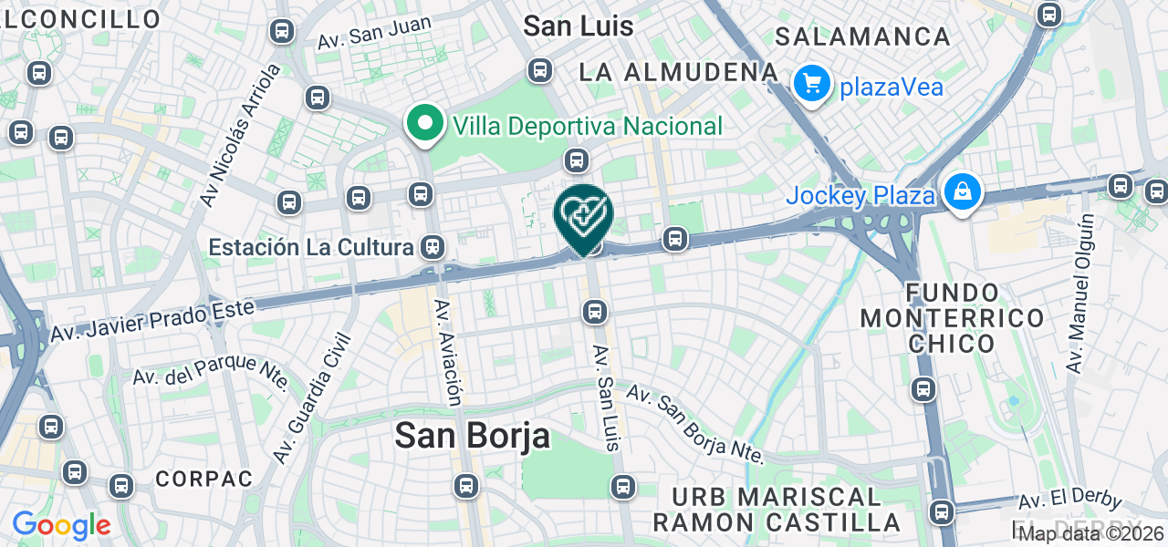 Mapa de Centro Odontológico Saem