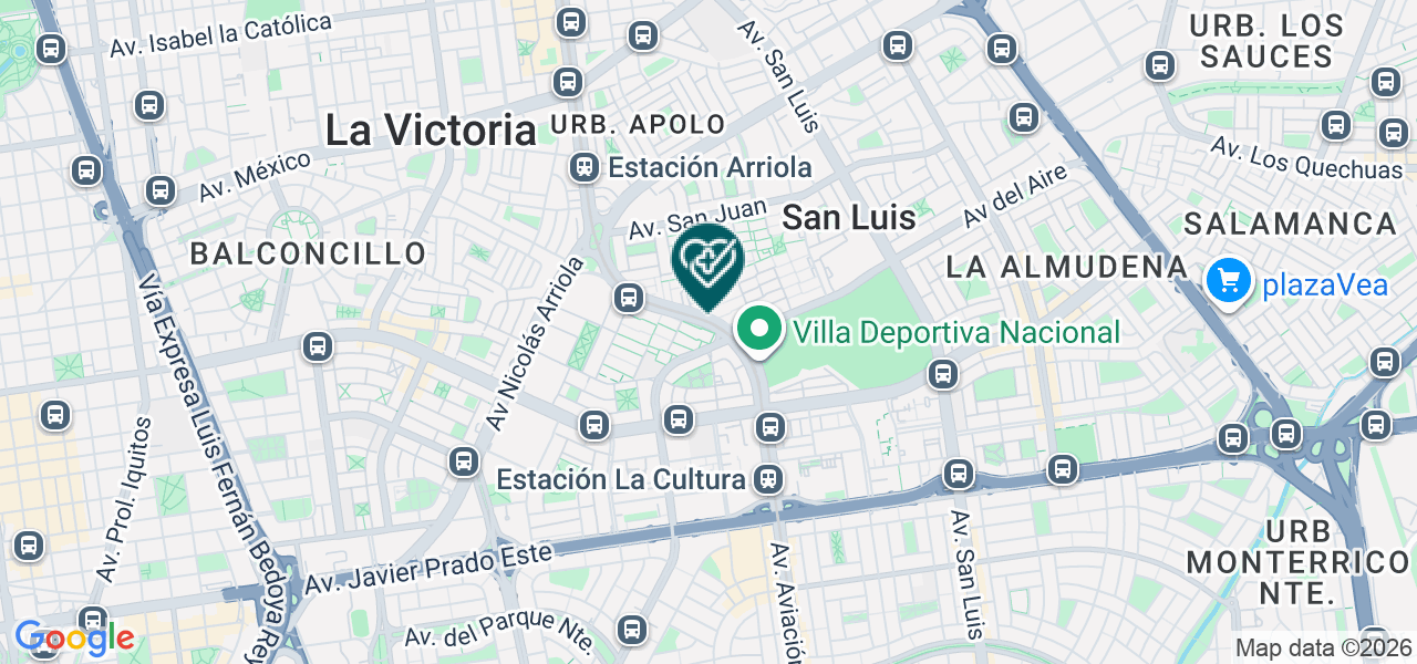 Mapa de Consultorio Odontologico Shident