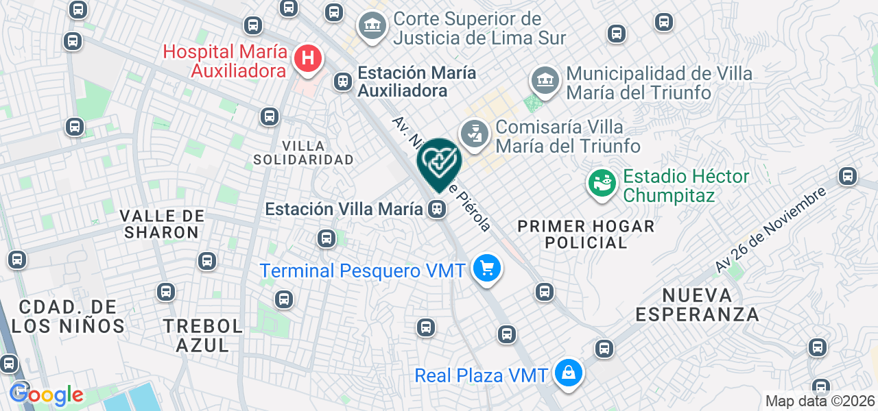 Mapa de Consultorio Medico " Dr. Mendoza