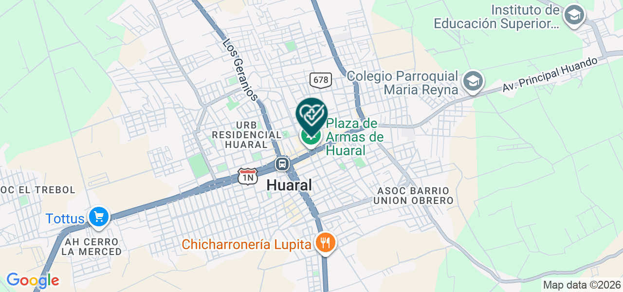 Mapa de Policlinico Nueva Esperanza E.I.R.L