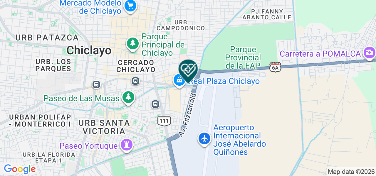 Mapa de Centro Odontologico "oral Dents