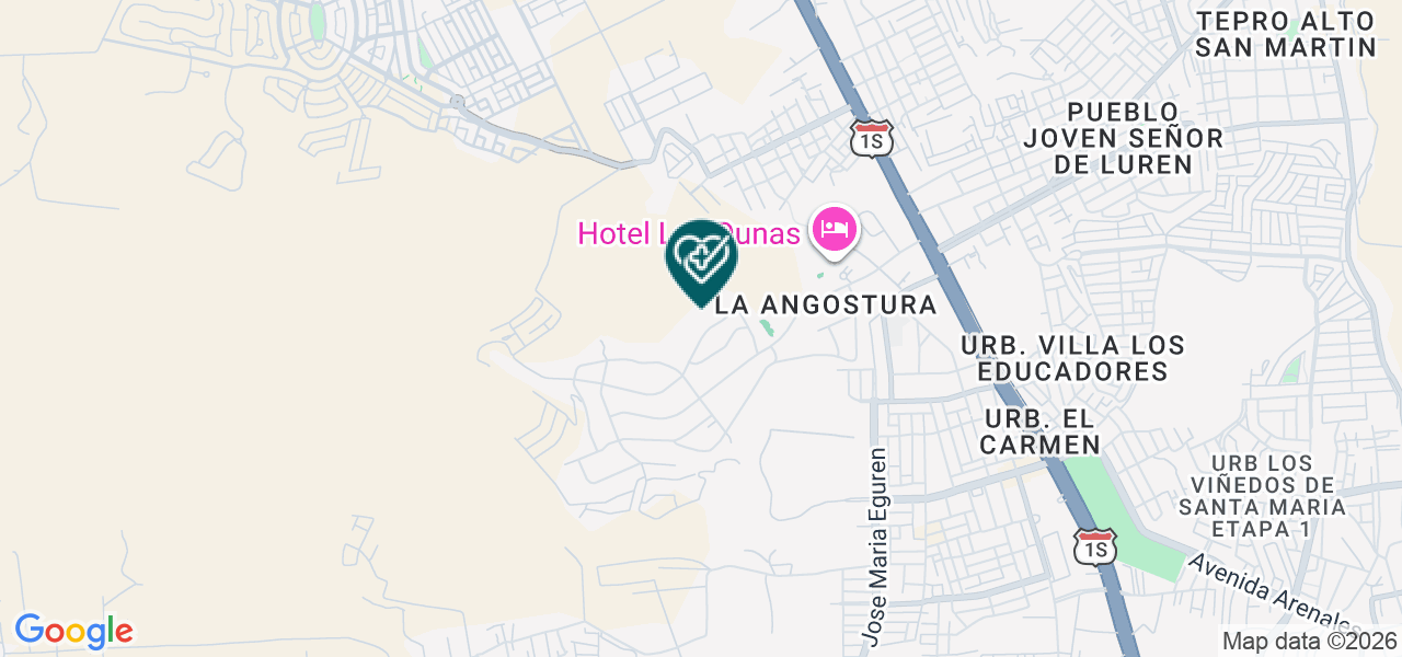 Mapa de Policlinico Vasquez