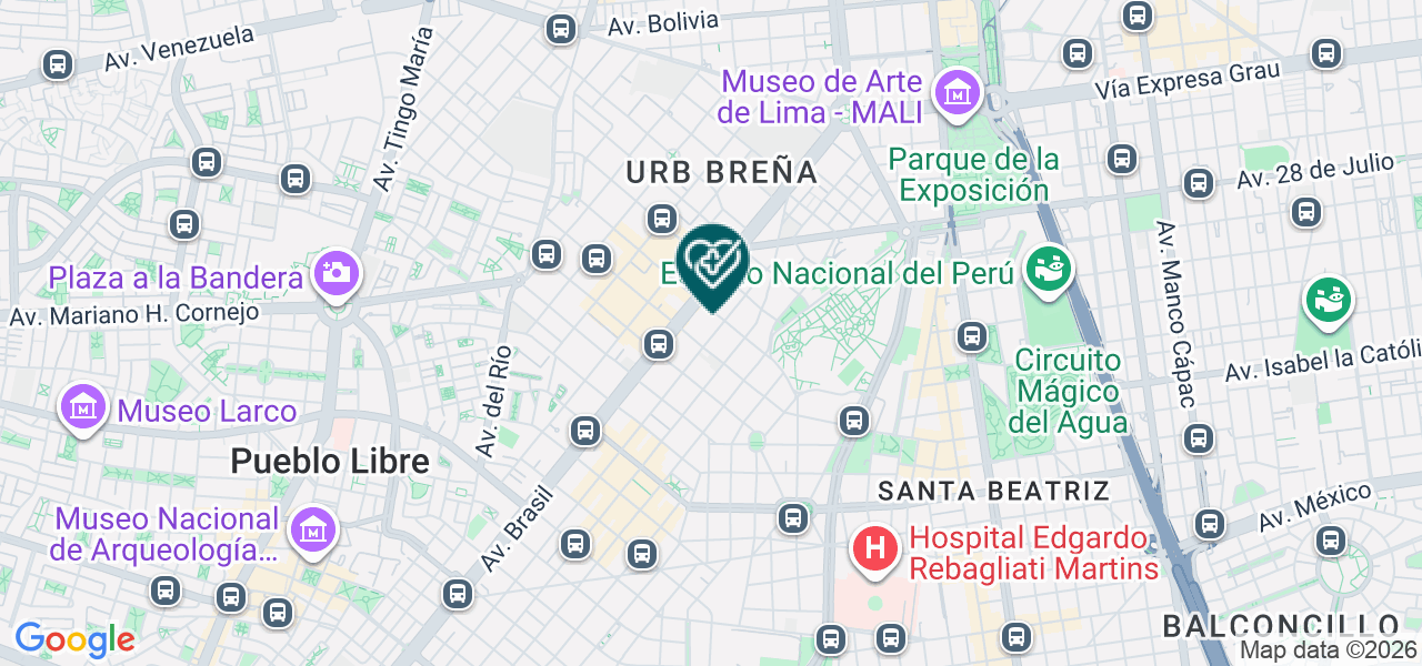Mapa de Odm Dental Studio