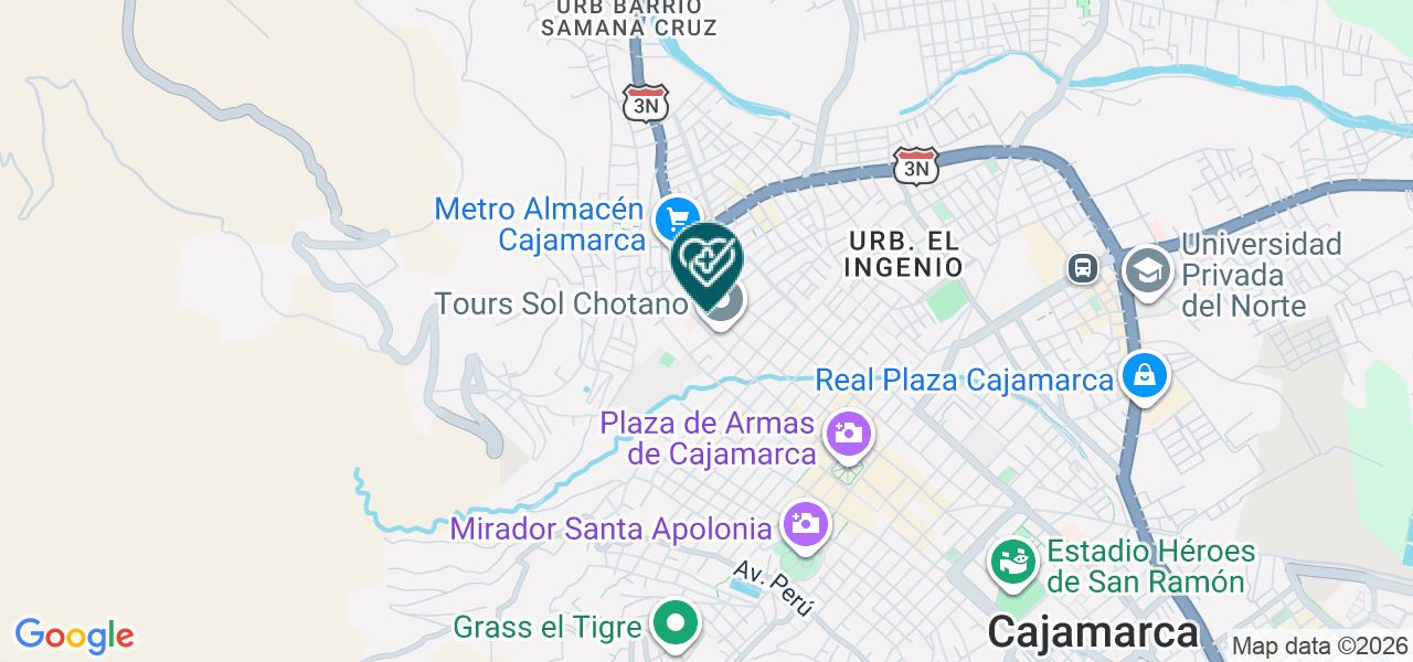 Mapa de Orthotrauma Medic Cotrina