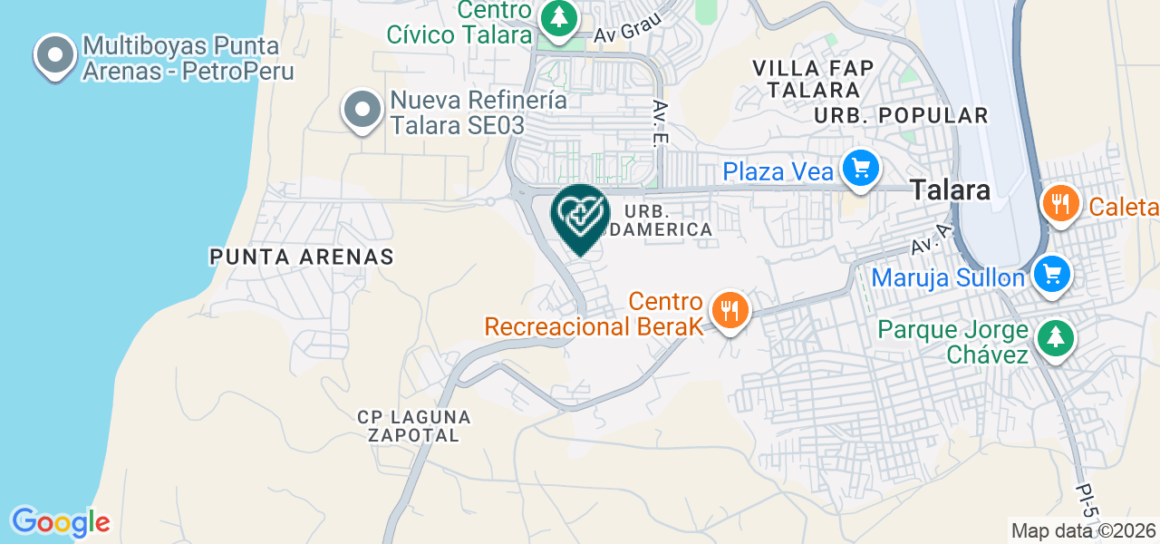 Mapa de Biomedic