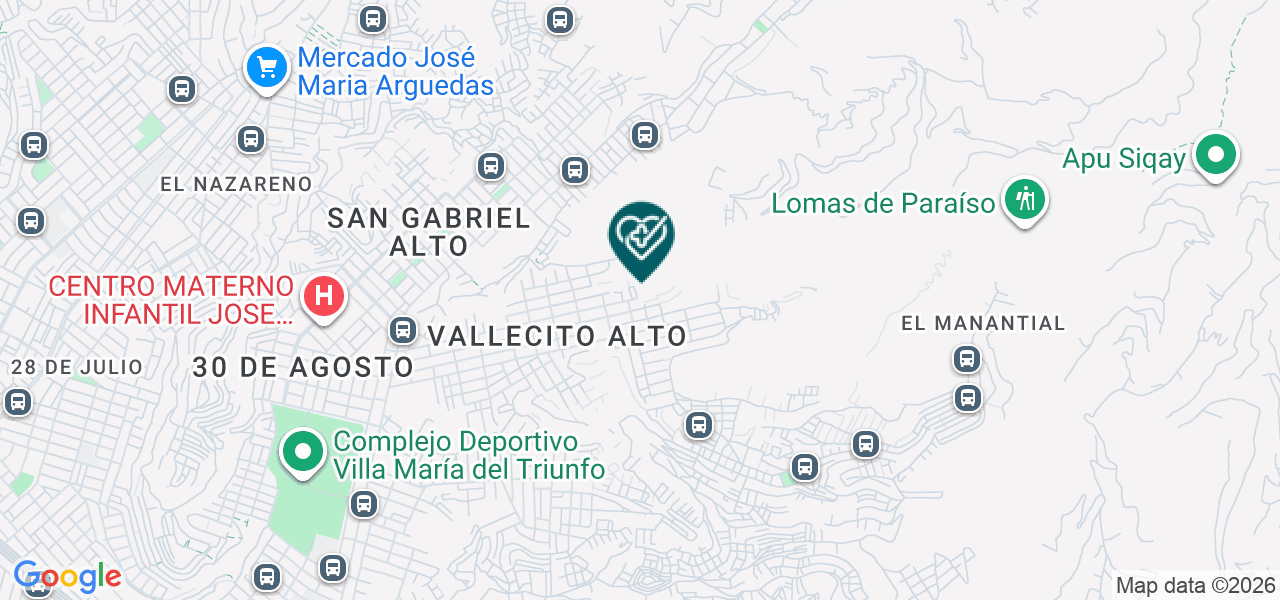 Mapa de Centro Dental Comunitario Progreso
