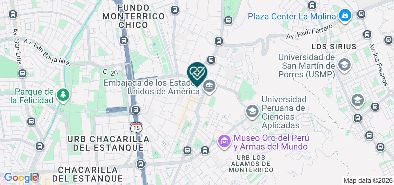 Mapa de Maria Teresa Pando Montalva