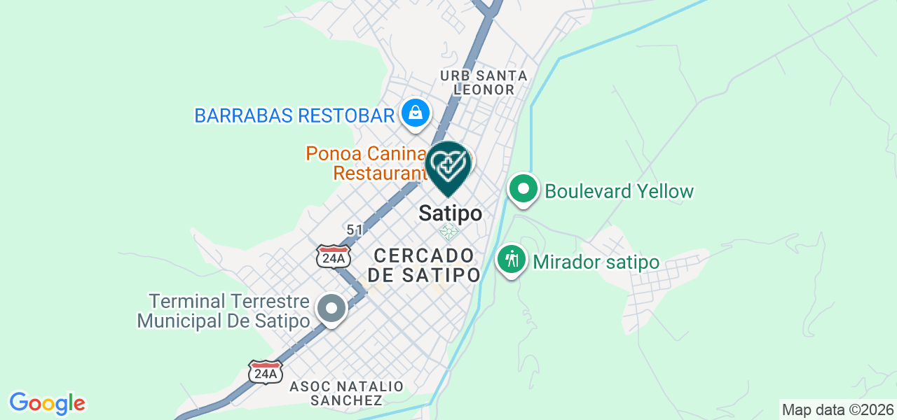 Mapa de Pasaporte Verde