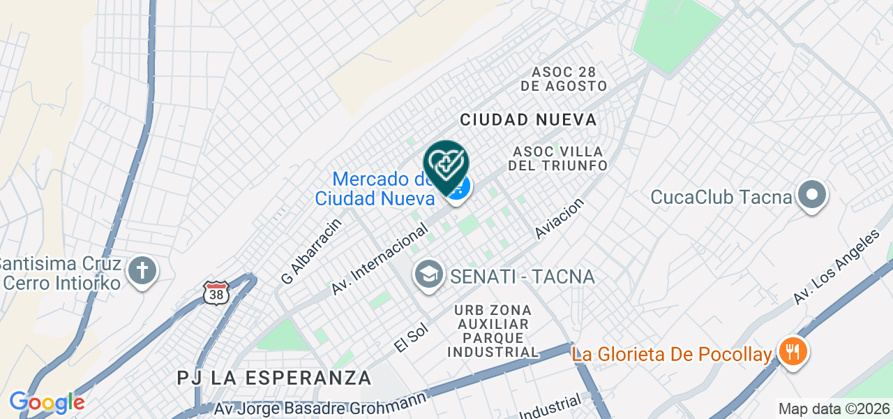 Mapa de Norma Iris Curo Chambe