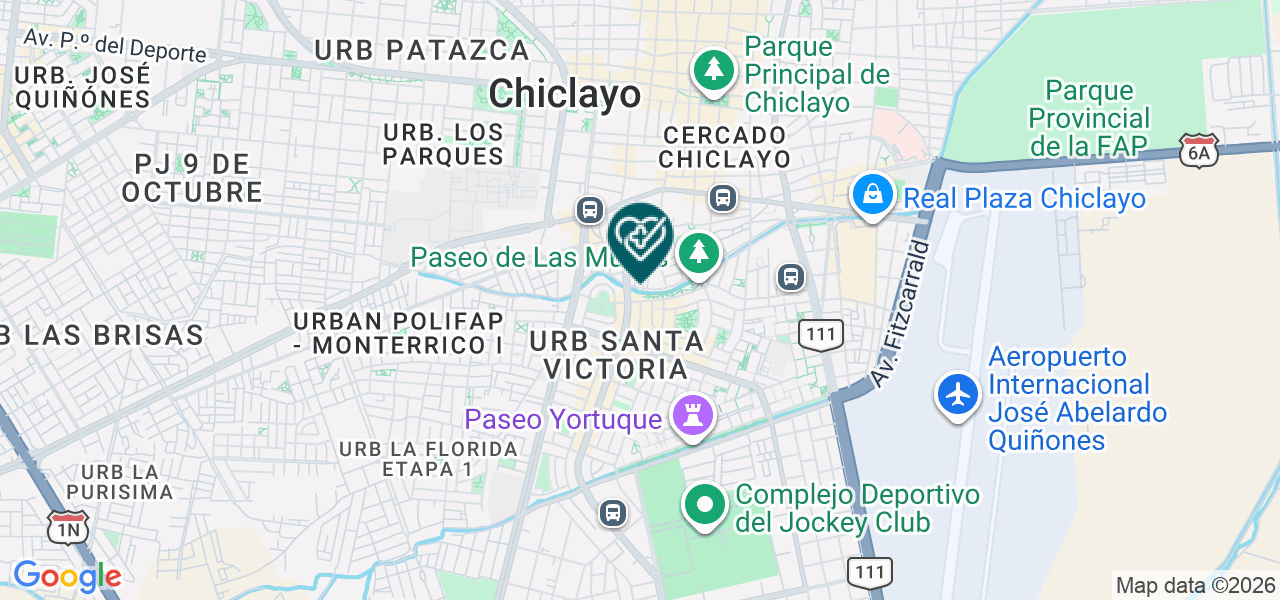 Mapa de Consultorio Medico "ginesalud