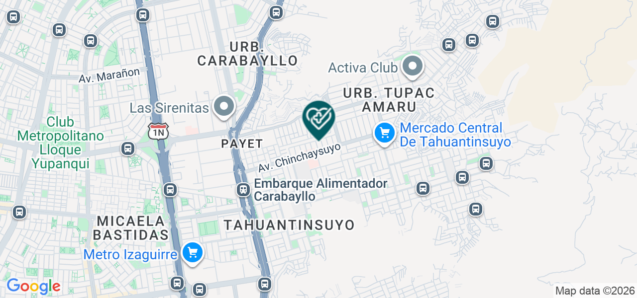 Mapa de Santa Teresa