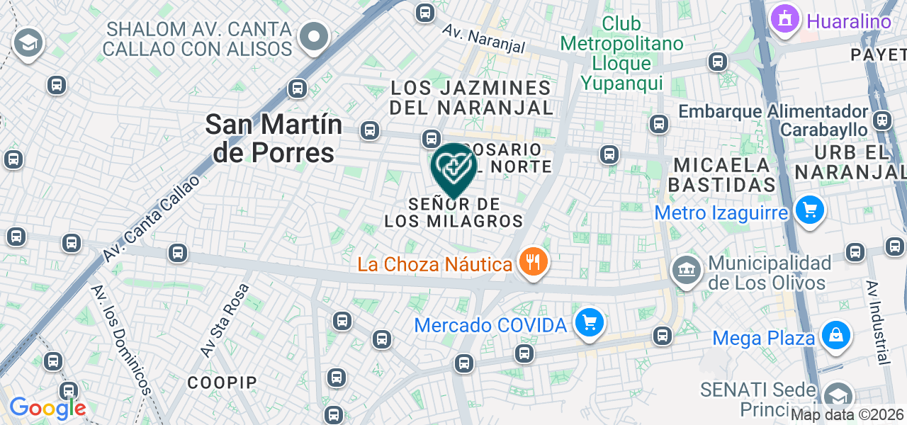 Mapa de Luis Alberto Martinez Espinoza