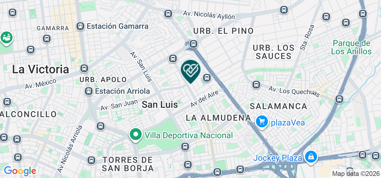 Mapa de Centro Dental "chavez
