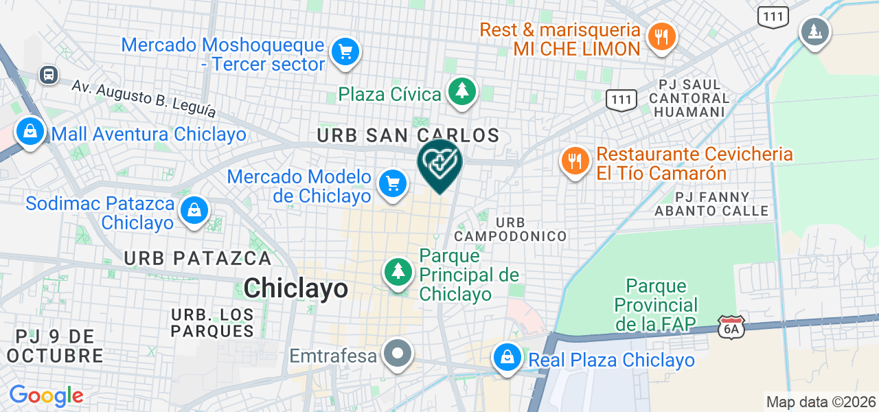 Mapa de Terapia Médica EIRL
