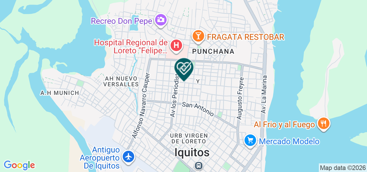 Mapa de Optica Cubas y Consultorio de Salud Visual