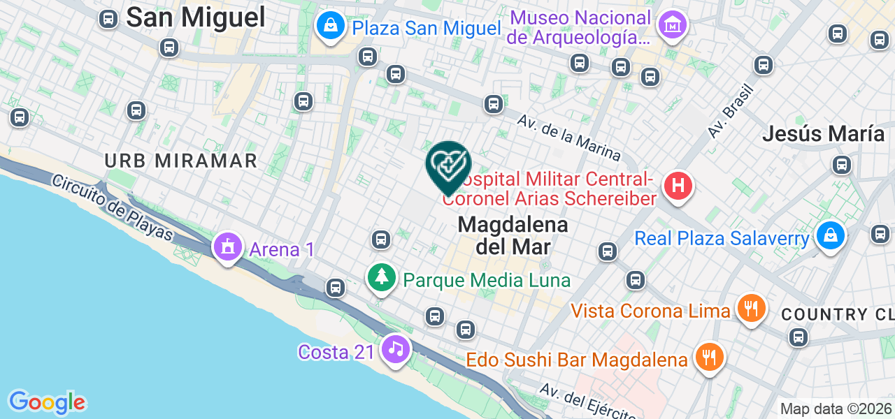 Mapa de Mat Pediatras E.I.R.L