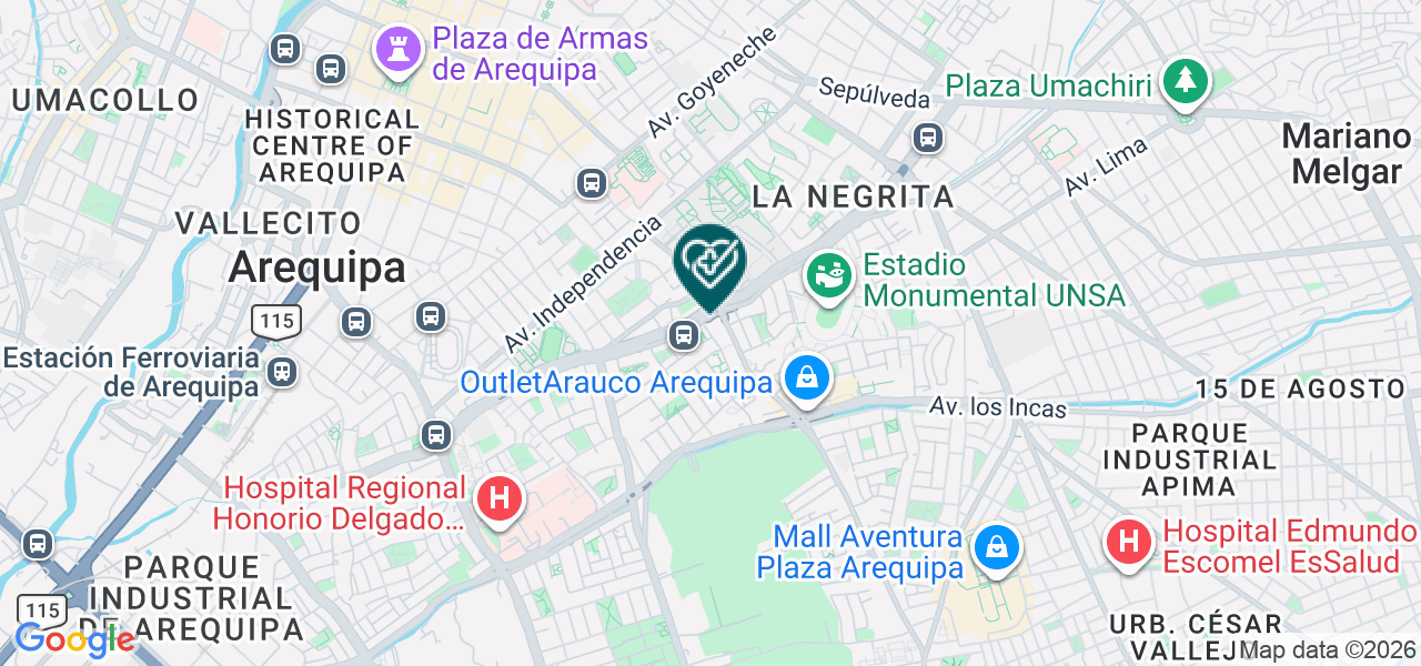 Mapa de Consultorio Odontologico