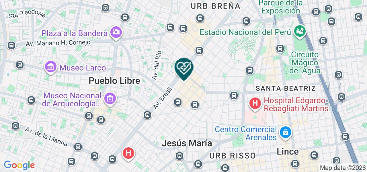 Mapa de Odontologia Especializada My Happy Friends