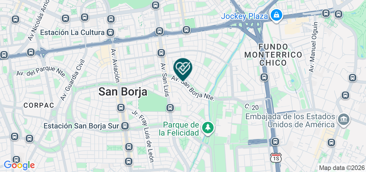 Mapa de Centro de Rehabilitacion Oral y Estetica S.r.ltda. - Croe S.r.ltda.