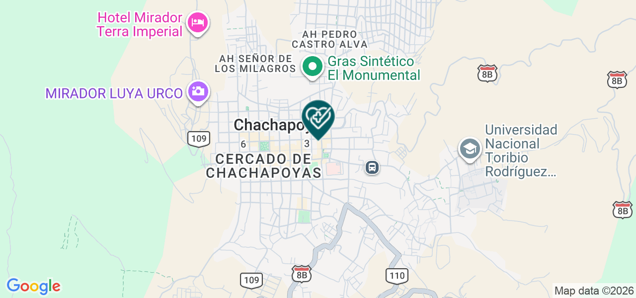 Mapa de Laboratorio Dental Rojas