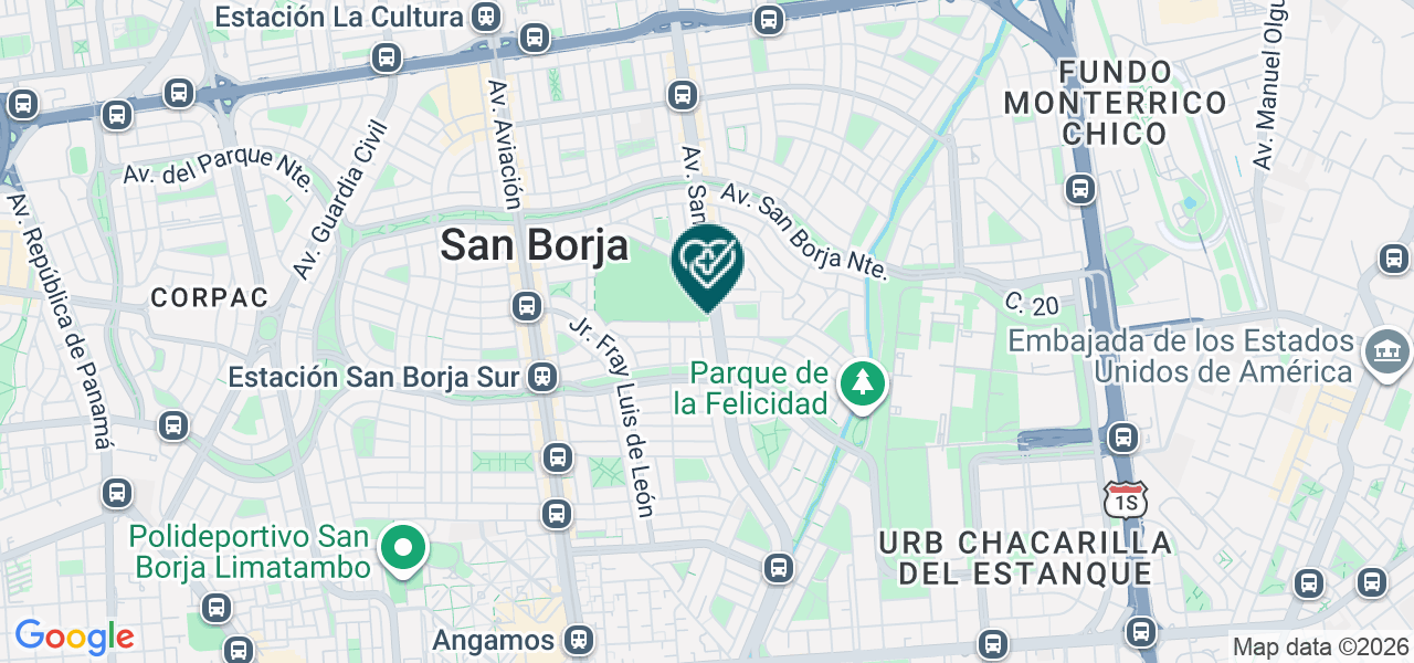 Mapa de Centro Medico Pediatricka S.A.C.