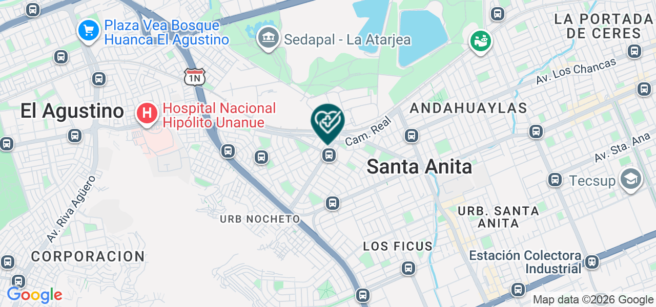Mapa de Centro Odontologico Rua