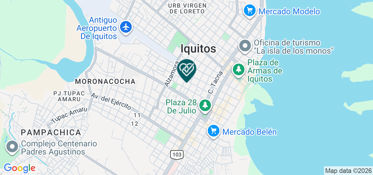 Mapa de Clinica San Juan