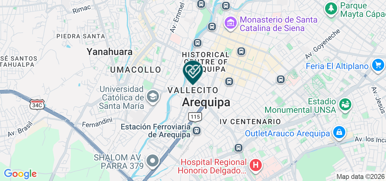 Mapa de Sedimed S.A.C.