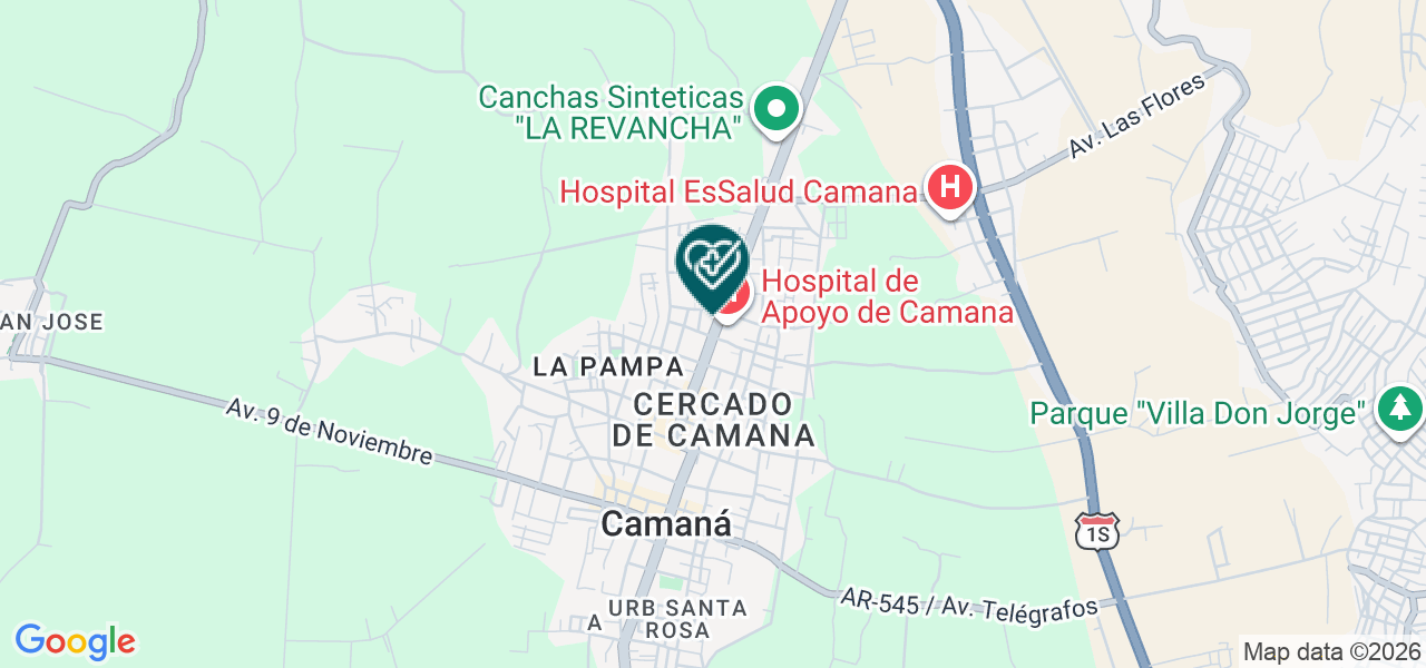 Mapa de Consultorio Medico